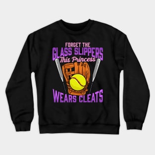 Forget Glass Slippers This Princess Wears Cleats Crewneck Sweatshirt